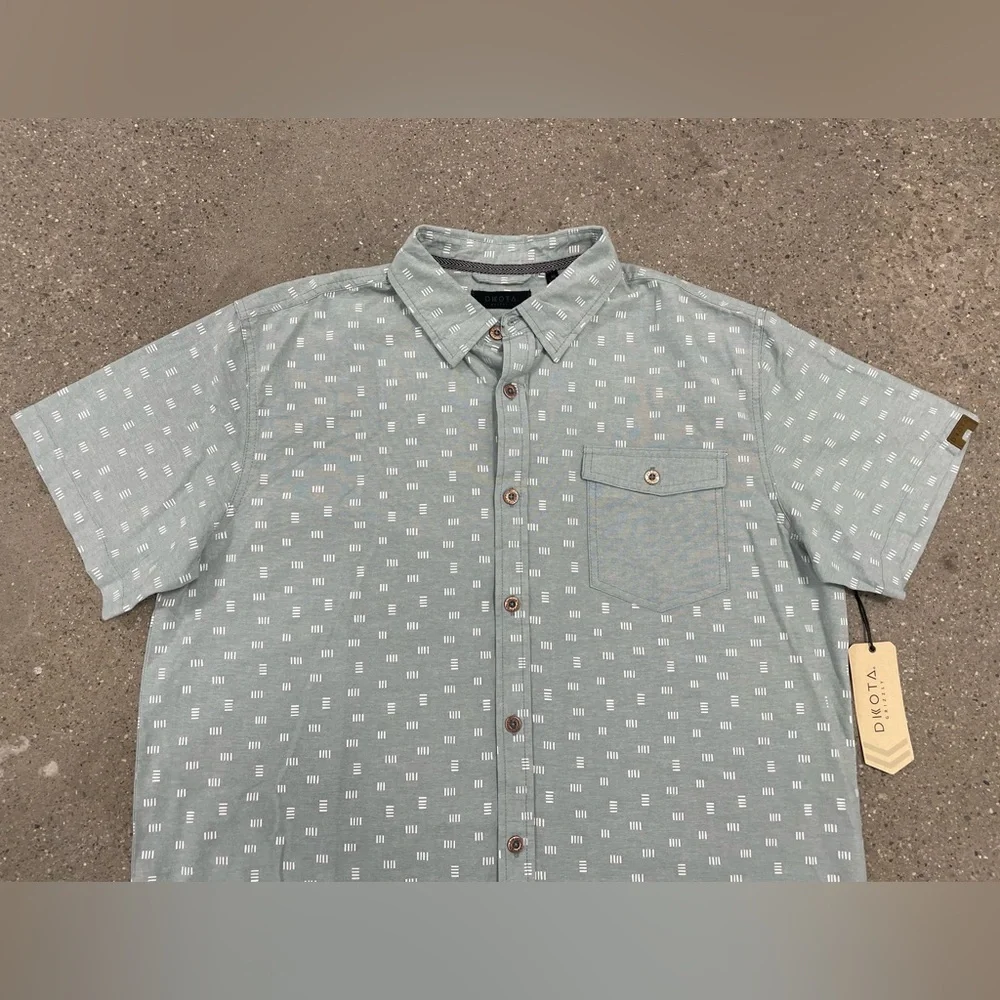NWT Men's Dakota Grizzly Waylon Button Up Shirt size XL - Picture 3 of 9